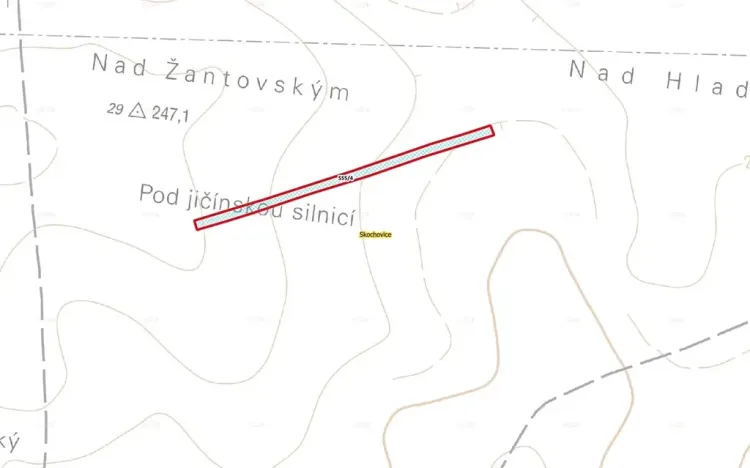 Prodej pole, Nový Bydžov, 4550 m2