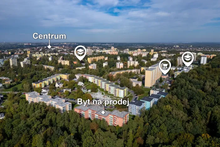 Prodej bytu 2+kk, Havířov - Podlesí, Jurije Gagarina, 46 m2