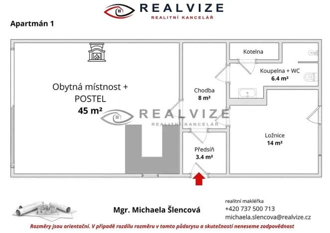 Prodej apartmánu, Lipí, 155 m2