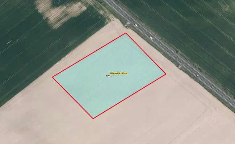 Prodej podílu pole, Bělá pod Bezdězem, 4095 m2