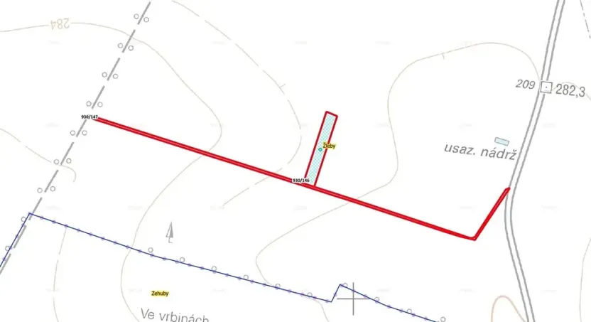 Prodej pole, Žleby, 2099 m2
