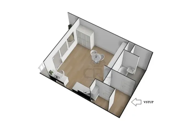 Prodej bytu 1+kk, Brno, Okrouhlá, 32 m2