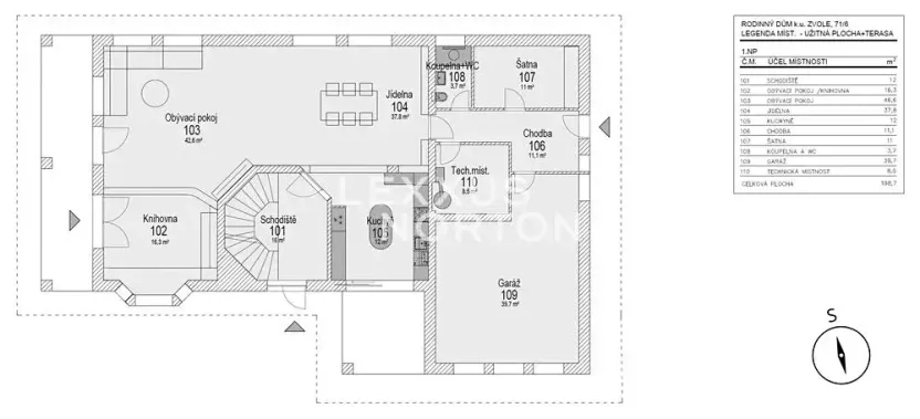 Prodej rodinného domu, Zvole, Hlavní, 378 m2