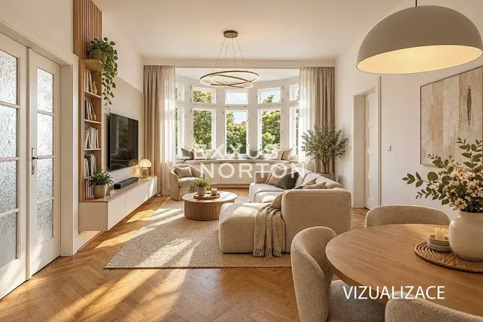 Prodej bytu 4+1, Praha - Bubeneč, 101 m2