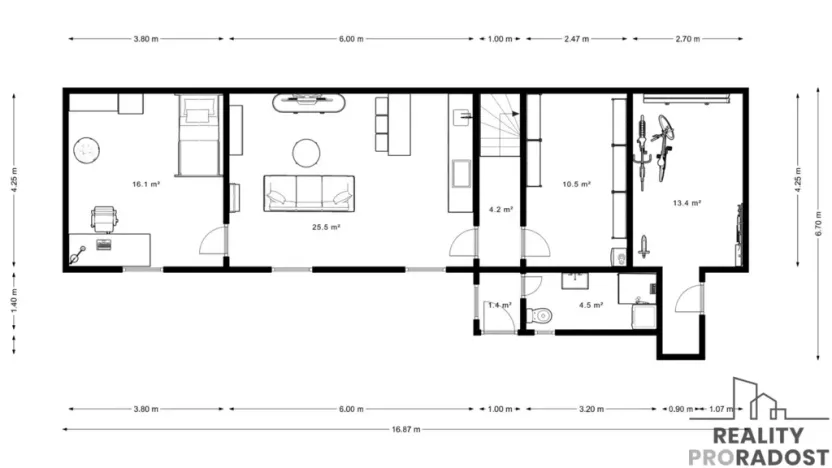 Prodej rodinného domu, Studnice, 97 m2