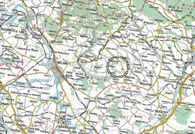 Prodej pole, Chorušice, 17218 m2