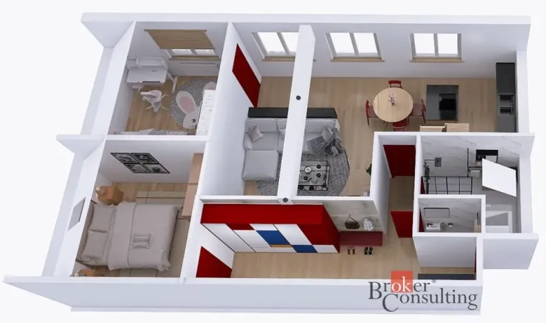Prodej bytu 2+kk, Prosiměřice, 84 m2