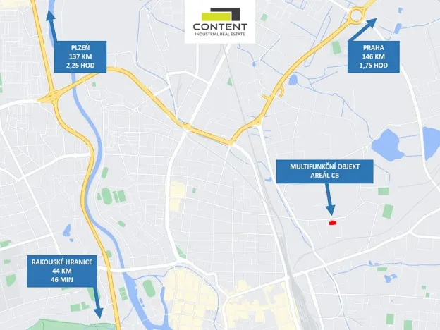 Pronájem výrobních prostor, České Budějovice - České Budějovice 4, Pekárenská, 4400 m2