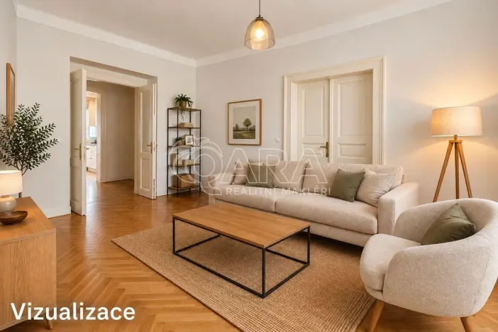 Pronájem bytu 3+1, Praha - Smíchov, Kořenského, 108 m2