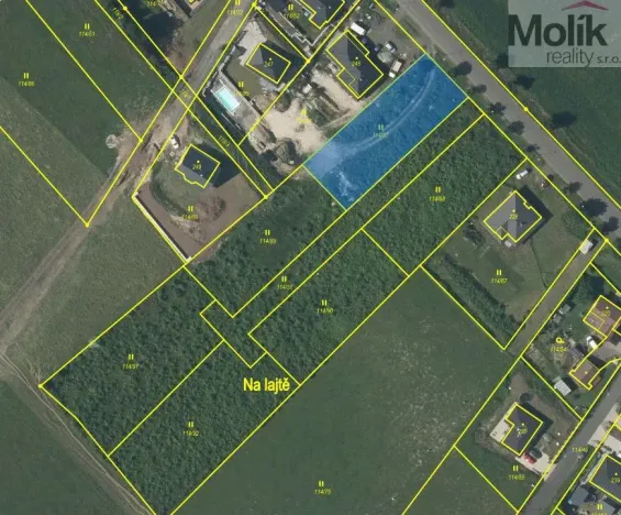 Prodej pozemku pro bydlení, Korozluky, 1282 m2
