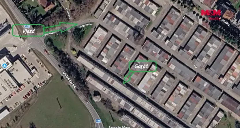 Prodej garáže, Kolín, U Cihelny, 19 m2