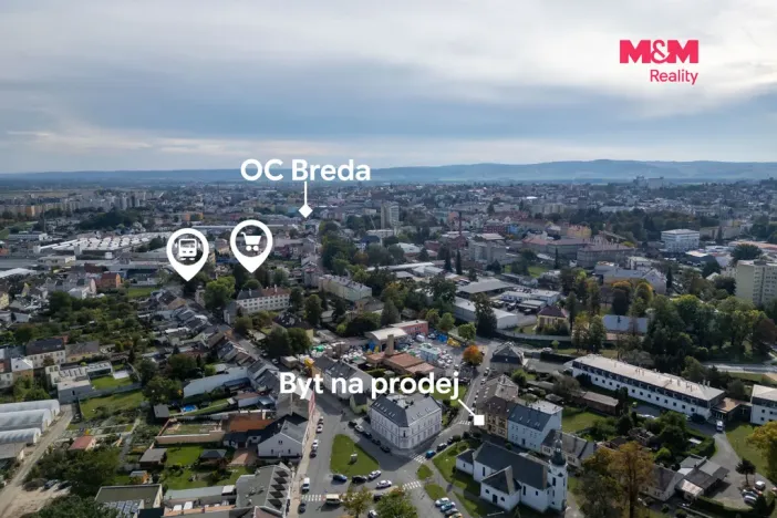 Prodej bytu 1+1, Opava - Předměstí, náměstí Svaté Trojice, 37 m2