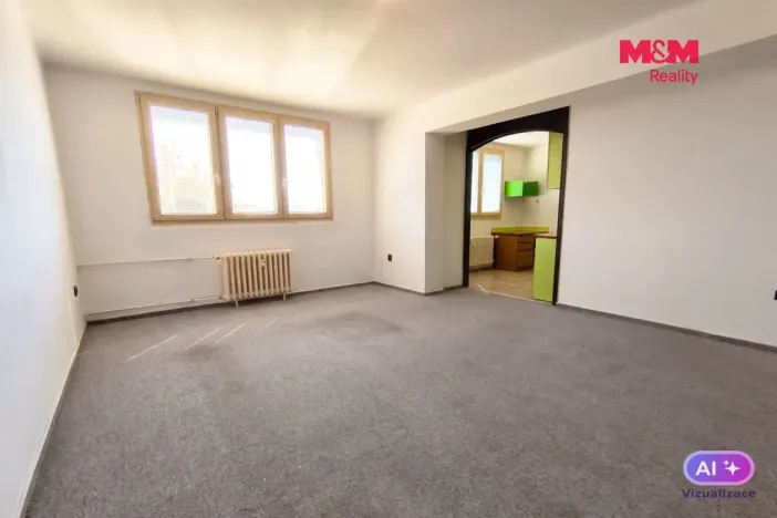 Prodej bytu 2+1, Benešov, Bezručova, 52 m2