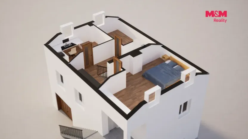 Prodej rodinného domu, Merboltice, 109 m2