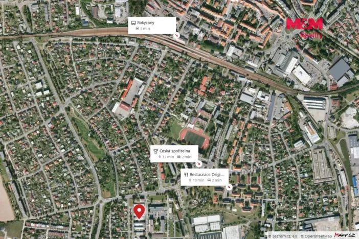 Pronájem kanceláře, Rokycany - Nové Město, Na Okrouhlici, 40 m2