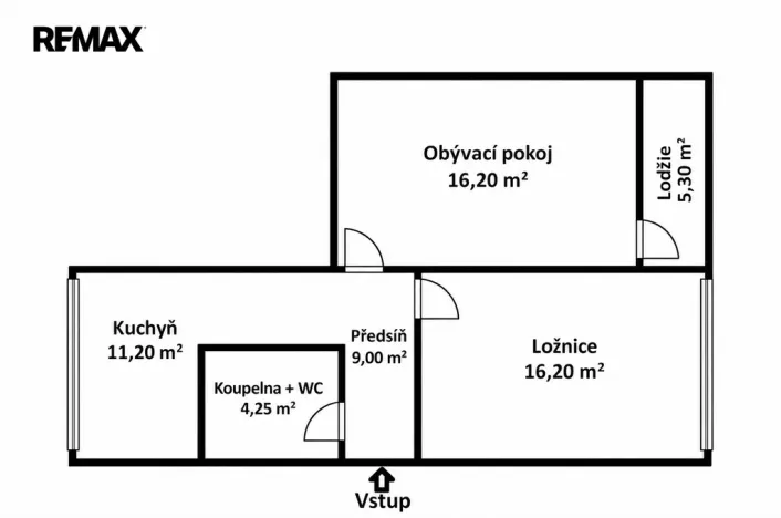 Prodej bytu 2+1, Praha - Kamýk, Olbramovická, 62 m2