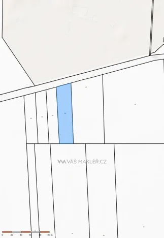 Prodej komerčního pozemku, Chýně, 3825 m2