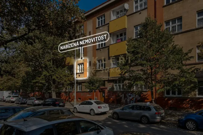 Prodej bytu 1+kk, Praha - Vysočany, Prouzova, 36 m2