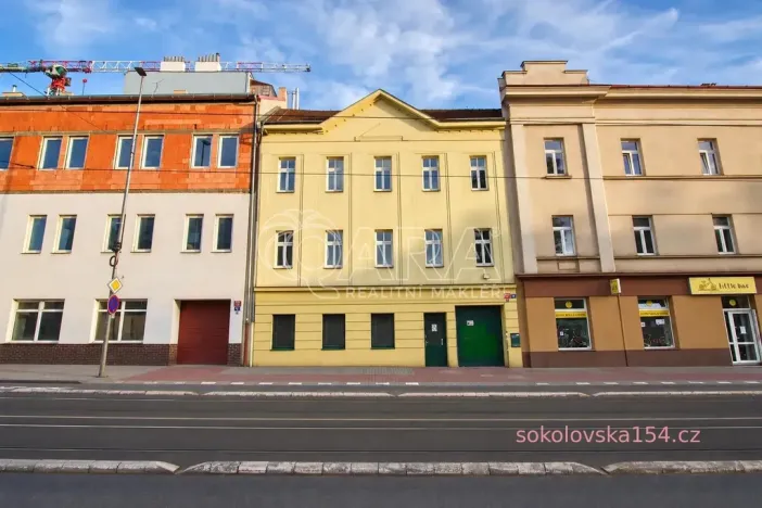 Prodej bytu 1+kk, Praha - Libeň, Sokolovská, 43 m2