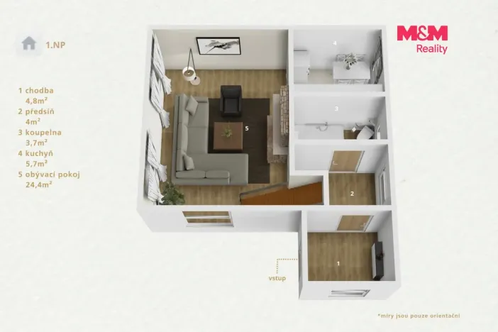Prodej chaty, Nové Hamry, 80 m2