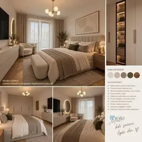 Prodej bytu 2+1, Praha - Letňany, Šumperská, 56 m2