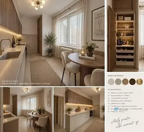Prodej bytu 2+1, Praha - Letňany, Šumperská, 56 m2