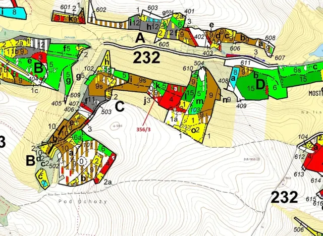 Dražba lesa, Velké Meziříčí, 1312 m2