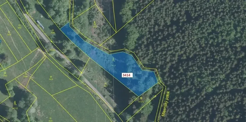 Dražba lesa, Zděchov, 2122 m2