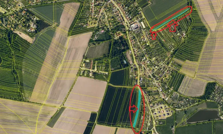 Prodej podílu pozemku pro bydlení, Pohořelice, 1190 m2