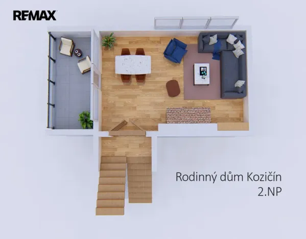 Prodej rodinného domu, Příbram - Kozičín, 117 m2