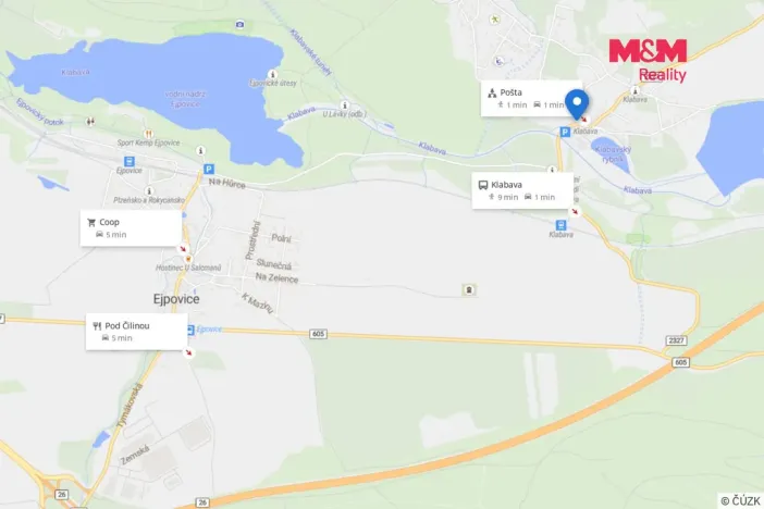 Pronájem skladu, Klabava, 128 m2