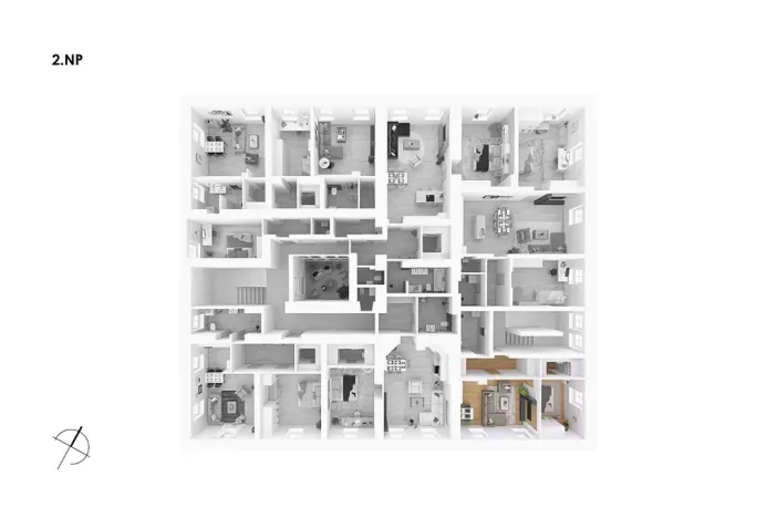 Prodej bytu 2+kk, Postupice, Blanická, 55 m2