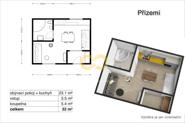 Prodej rodinného domu, Předslavice, 60 m2