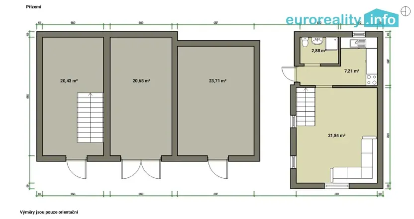 Prodej chaty, Cheb, 70 m2