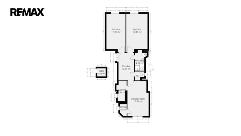 Prodej bytu 3+kk, Praha - Vinohrady, Přemyslovská, 75 m2