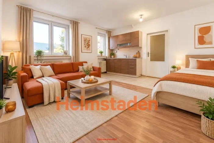 Pronájem bytu 1+kk, Karviná - Nové Město, Gabriely Preissové, 28 m2