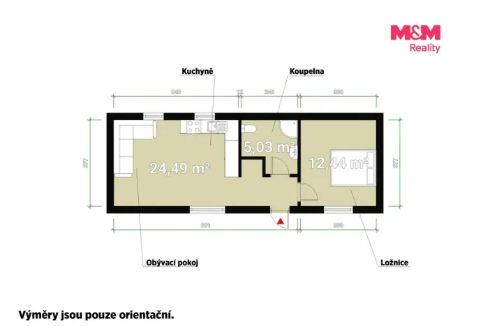 Prodej mobilheimu, Bor - Málkovice, 50 m2