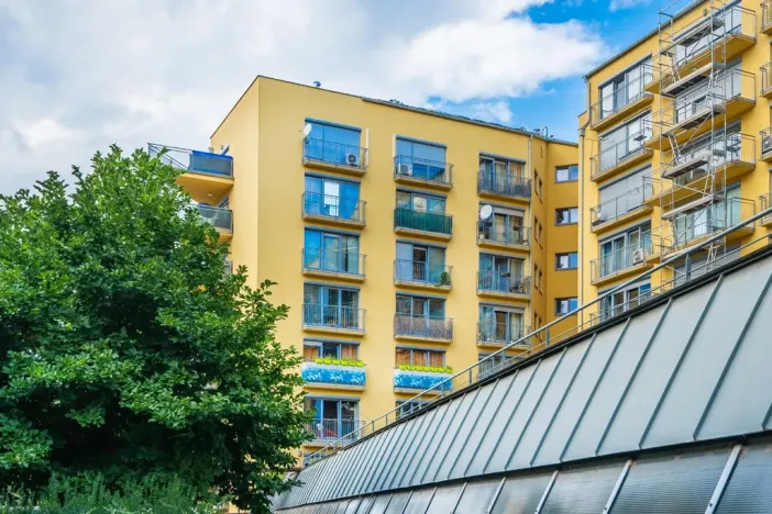 Pronájem bytu 2+kk, Praha - Vysočany, Na Harfě, 57 m2