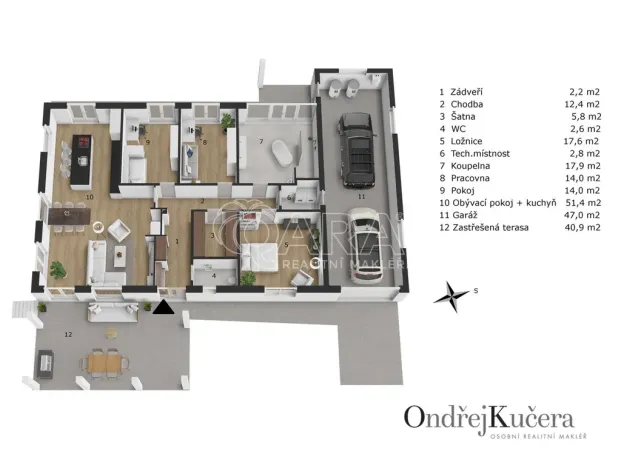 Prodej rodinného domu, Jeviněves, 200 m2