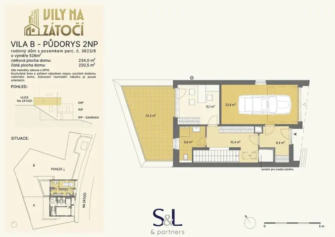 Prodej vily, Liberec, Na Zátoči, 221 m2