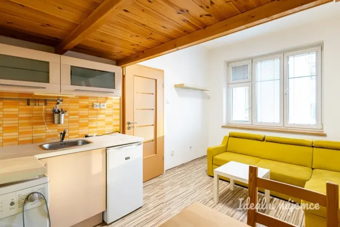 Pronájem bytu 1+kk, Praha - Holešovice, Přístavní, 20 m2