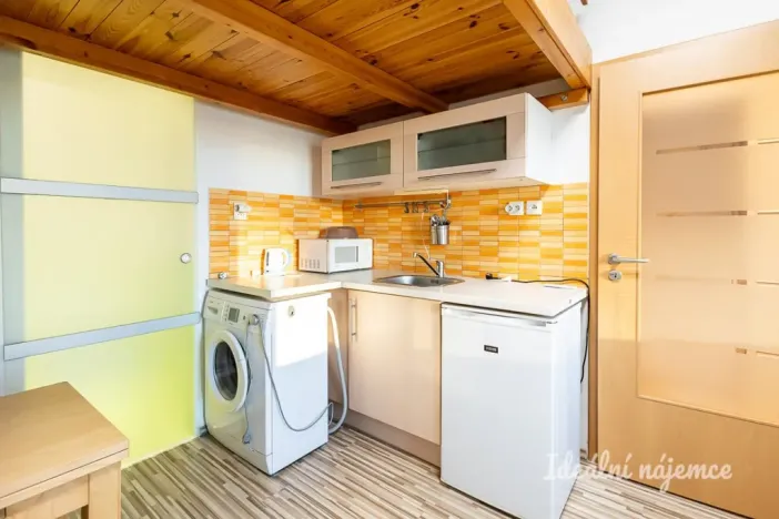 Pronájem bytu 1+kk, Praha - Holešovice, Přístavní, 20 m2