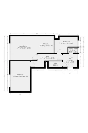 Pronájem bytu 2+kk, Praha - Holešovice, V přístavu, 64 m2
