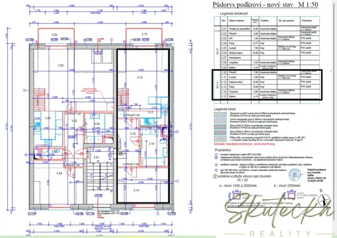 Pronájem bytu 3+kk, Hodonín, 66 m2