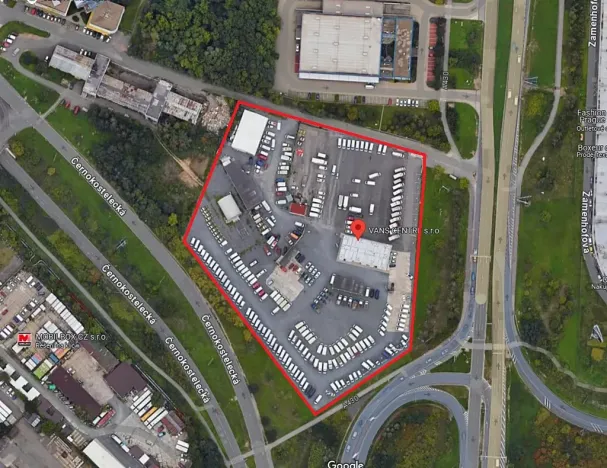 Pronájem komerčního pozemku, Praha - Štěrboholy, Průmyslová, 15000 m2