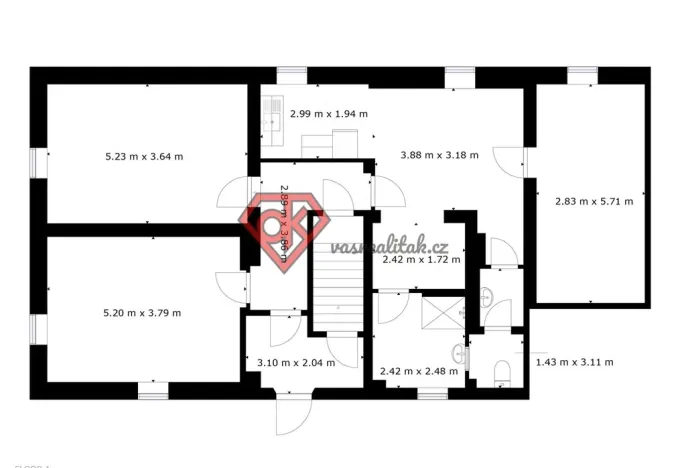 Prodej rodinného domu, Litomyšl - Nová Ves u Litomyšle, 299 m2
