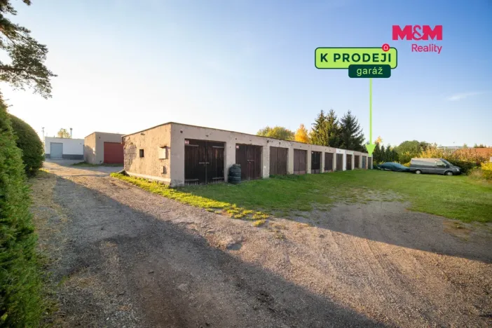 Prodej garáže, Hlinsko, Třebízského, 22 m2