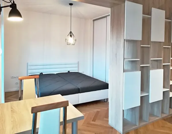 Pronájem bytu 1+kk, Praha - Žižkov, Slavíkova, 42 m2