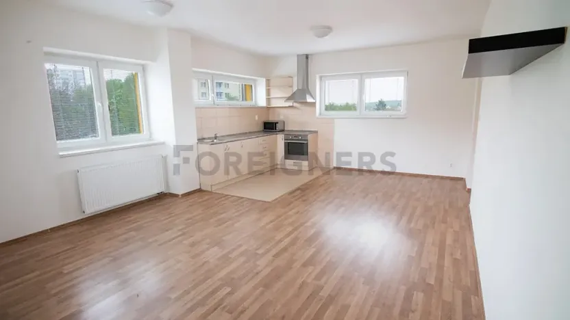 Pronájem bytu 1+kk, Brno, Jemelkova, 36 m2