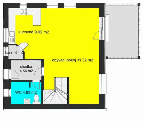 Prodej rodinného domu, Suchdol, 115 m2